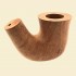 Spanish Pre-turned Grade III Quality Bent Fluted Calabash Briar Pipe Bowl fcbb18
