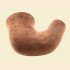Spanish Pre-turned Grade III Quality Bent Fluted Calabash Briar Pipe Bowl fcbb20