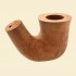 Spanish Pre-turned Grade III Quality Bent Fluted Calabash Briar Pipe Bowl fcbb25