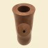 Spanish Pre-turned Grade III Quality Bent Fluted Calabash Briar Pipe Bowl fcbb27