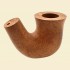 Spanish Pre-turned Grade II Quality Bent Fluted Calabash Briar Pipe Bowl fcbb2