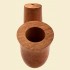 Spanish Pre-turned Grade II Quality Bent Fluted Calabash Briar Pipe Bowl fcbb2