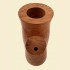Spanish Pre-turned Grade II Quality Bent Fluted Calabash Briar Pipe Bowl fcbb2
