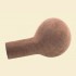Spanish Pre-turned Grade XF Quality Straight Tilted Apple Briar Pipe Bowl tabb24