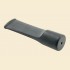 Solid Black Saddle 19mm x 75mm Acrylic Pipe Mouthpiece without Tenon am58