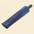Blue Tapered 17mm x 75mm Acrylic Pipe Mouthpiece with Tenon am51