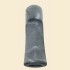 Dark Grey Saddle 18mm x 75mm Acrylic Pipe Mouthpiece without Tenon am57