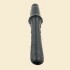 Round Saddle 18mm x 69.5mm Black Ebonite P'Lip Pipe Mouthpiece with Tenon em347