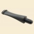 Round Tapered 15.5mm x 53mm Black Ebonite Pipe Mouthpiece with Tenon em161