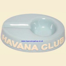 Havana Club Egoista Ceramic Single Cigar Ashtray Caribbean Blue