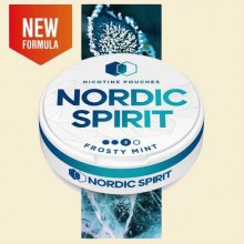 Nordic Spirit Frosty Mint Tobacco-Free Nicotine Pouches 9mg Single 13g Pack