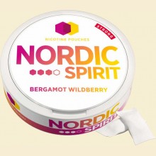 Nordic Spirit Bergamot Wildberry Tobacco-Free Nicotine Pouches 9mg Single 13g Pack