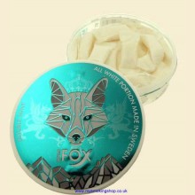 White Fox ALL WHITE DOUBLE MINT FIVE PAW Tobacco Free Smokeless Chew Bags Single 15g Pack