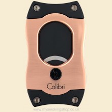 Colibri S-Cut Rose Gold Black Blades 66 Ring Gauge Cigar Cutter