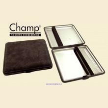 Champ Canvas Charcoal 20 King Size Cigarette Case chks34