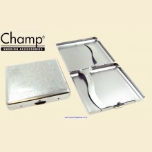 Champ Chrome Design 20 King Size Cigarette Case chks10