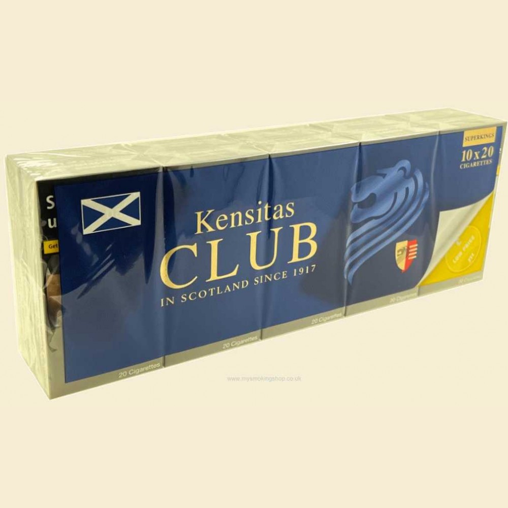 Kensitas Club 20 Cigarettes - Tesco Groceries