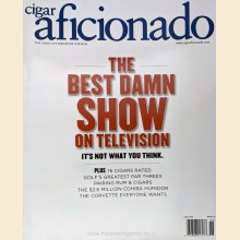 Cigar Aficionado Magazine June 2020 - The Best Damn Show on TV Cover