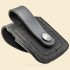 Zippo Black Leather Belt Hoop Lighter Case LPLBK