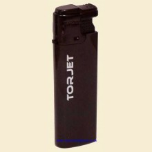 Torjet Black Windproof Refillable Cigarette Lighter
