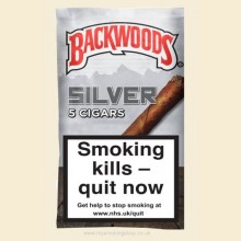 Backwoods Silver Pack of 5 Flavoured Cigars