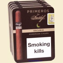 Davidoff Primeros Escurio 5 Tins of 6 Cigars