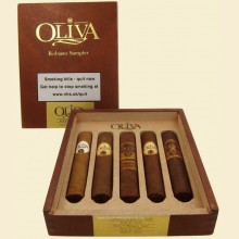 Oliva International Robusto Gift Box Sampler of 5 Nicaraguan Cigars
