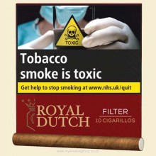Ritmeester Royal Dutch FILTER Pack of 10 Cigars