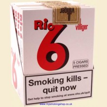 Villiger Rio 6 Pressed 5 Packs of 5 Cigars