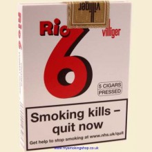 Villiger Rio 6 Pressed Pack of 5 Cigars