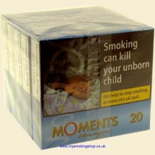 Willem II MOMENTS Blue 5 Packs of 20 Miniature Cigars