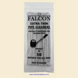 Falcon Extra Thin 50 Pack Tobacco Pipe Cleaners