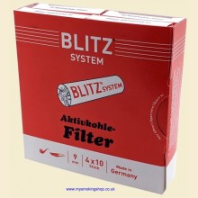 Blitz System 9mm Pipe Filters Pack of 40