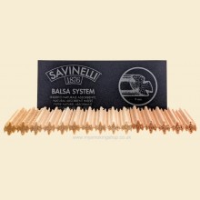 Savinelli 9mm Balsa System Pipe Filters Pack of 15