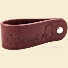 Peterson Sherlock Holmes Oxblood Red Leather Pipe Stand