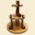 Circular Light Camwood 18 Pipe Two Tier Wooden Pipe Rack RA8018L