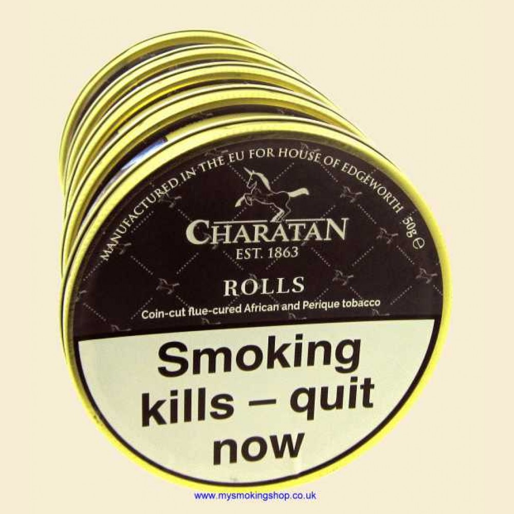 Charatan Rolls Pipe Tobacco 5 x 50g Tins