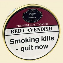 Wilsons Of Sharrow Red Cavendish Ready Rubbed Pipe Tobacco 50g Tin
