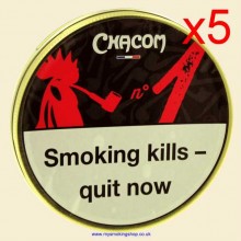 Chacom No.1 Pipe Tobacco 5 x 50g Tins