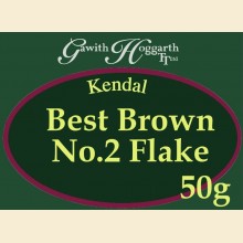 Kendal Best Brown No.2 Flake Pipe Tobacco 50g