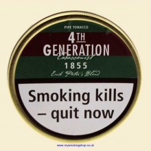 Erik Stokkebye 4th Generation 1855 Erik Peters Blend Pipe Tobacco 50g Tin