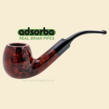 Adsorba Orange Lacquer 9mm Filter Bent Pipe A