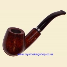 Aldo Morelli Vialetto Red 9mm Filter Smooth Bent Pipe 772