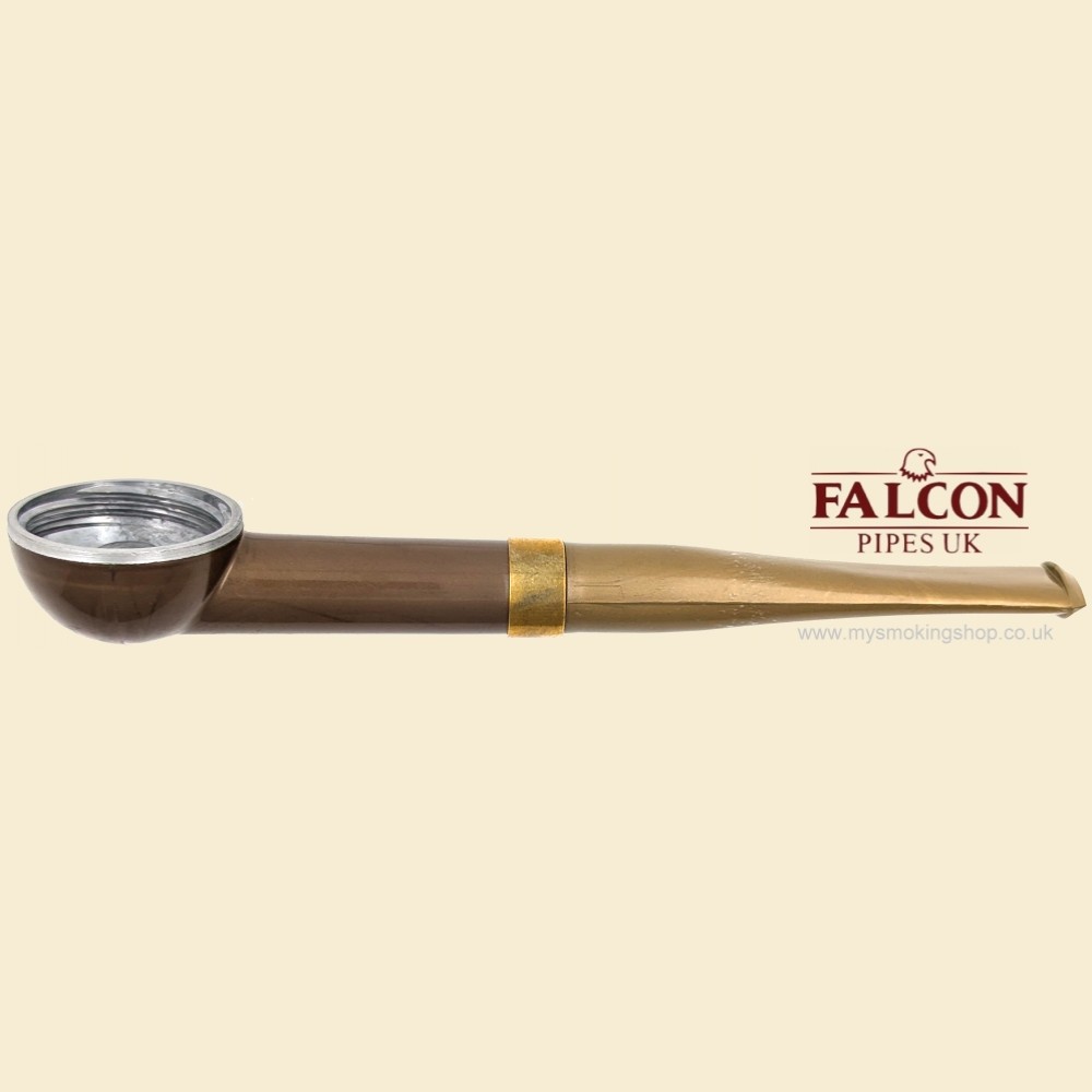 Falcon International Rainbow Straight Bronze Pipe Stem with Standard ...