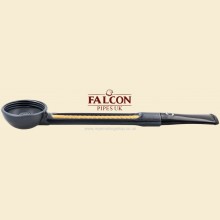 Falcon Rainbow Two Tone Grey and Brass Straight Standard Pipe Stem TT1