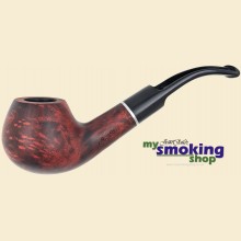 Mysmokingshop Jean Claude 9mm Filter Matte Smooth Red Bent Apple Pipe JC203