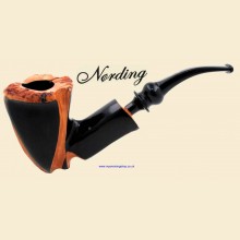 Nording Briar Line Spiral Smooth Freehand Bent Pipe a