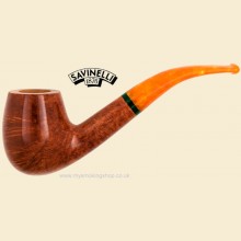 Savinelli Arancia 6mm Filter Smooth Bent Billiard Pipe 670