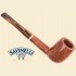 Savinelli Whisky Smooth Natural 6mm Filter Straight Billiard Pipe 110