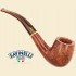Savinelli Whisky Smooth Natural 6mm Filter Bent Billiard Pipe 606KS